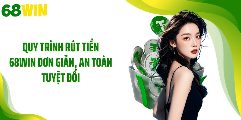 Quy trình rút tiền 68WIN đơn giản, an toàn tuyệt đối